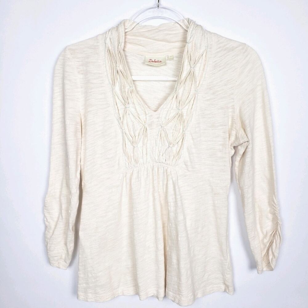 Anthropologie brand Deletta top Size Small
